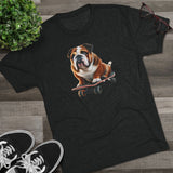 Unisex Tri-Blend Crew Tee - Skateboard Buddy