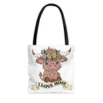 I Love Moo Small Tote - Merch