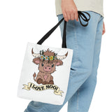 I Love Moo Small Tote - Merch