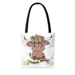 I Love Moo Small Tote - Merch