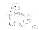 Printable Coloring Pages - Dinos