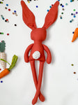 Full Size Heirloom Bunny - Rust Terrazzo