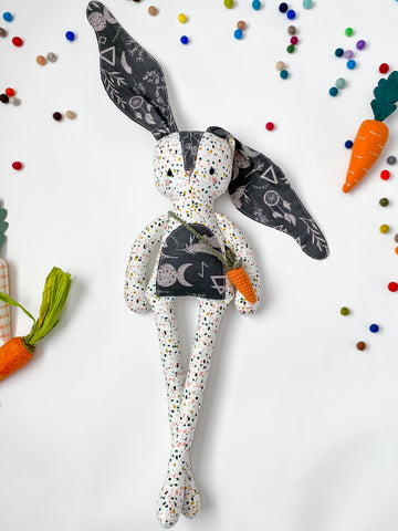 Full Size Heirloom Bunny - Witchy Terrazzo