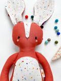 Full Size Heirloom Bunny - Rust Terrazzo