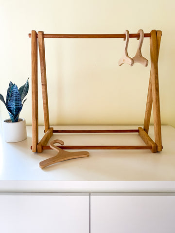 A-Frame Doll Clothes Rack - minor defects